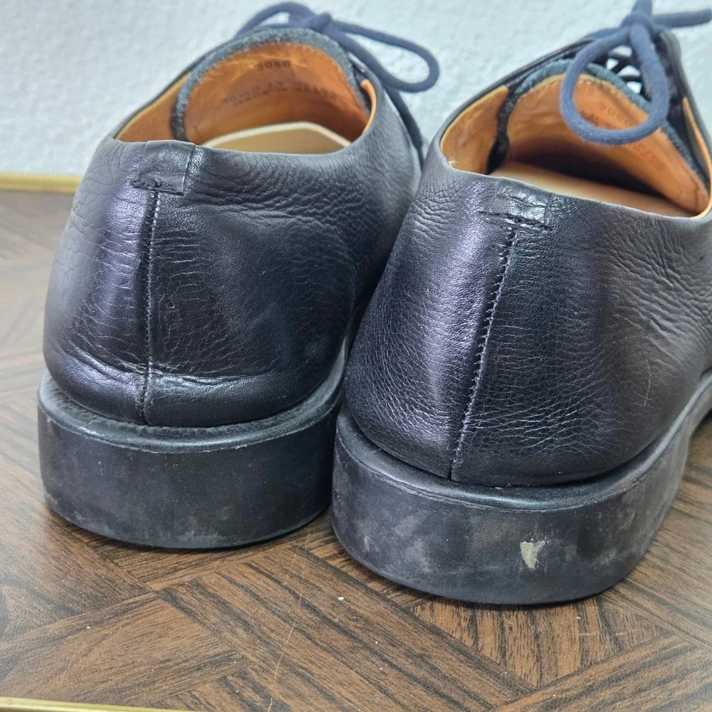 Sandro Moscoloni Vineyard Leather Apron Toe Lace Up‎ Dress Shoes Comfort Work